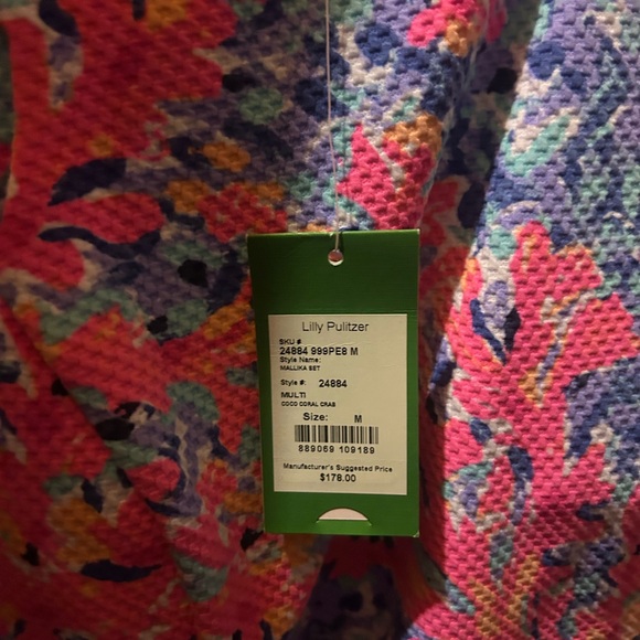 Lilly Pulitzer Mallika Crop top set NWT - Picture 4 of 5